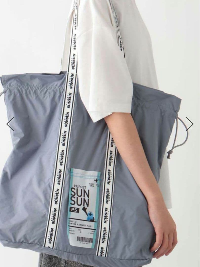 SUNSUN トートBAG パペットスンスン トートバッグ グローバルワーク