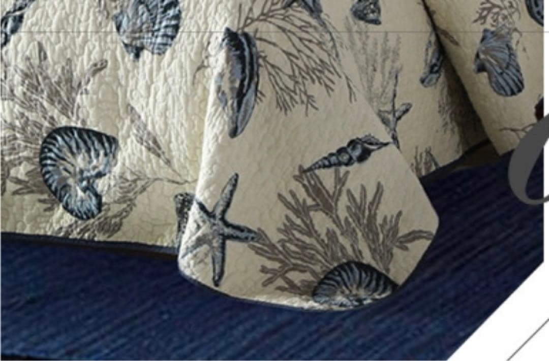 キルトベッドカバー3点セット綿マルチカバー キルティング