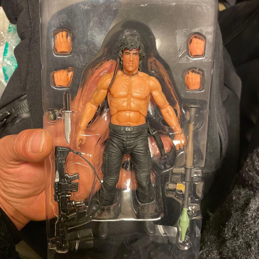 NECA ランボー 2フィギュア