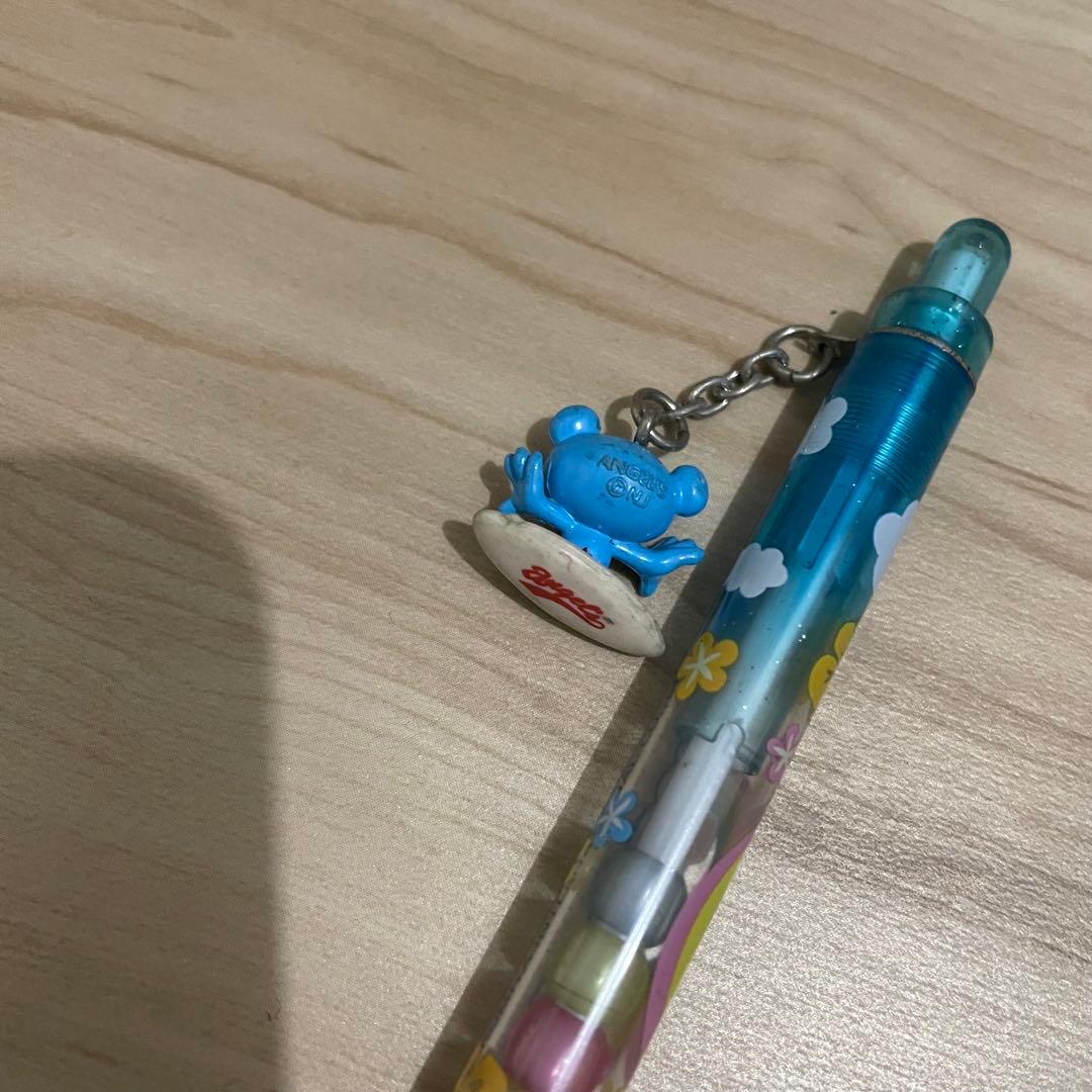 エンジェルブルー シャーペン マスコット付き - メルカリ