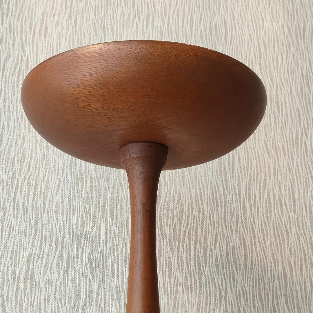 〈希少〉オールドマルニ　ヘキサグラム　灰皿　スモークスタンド　マホガニー