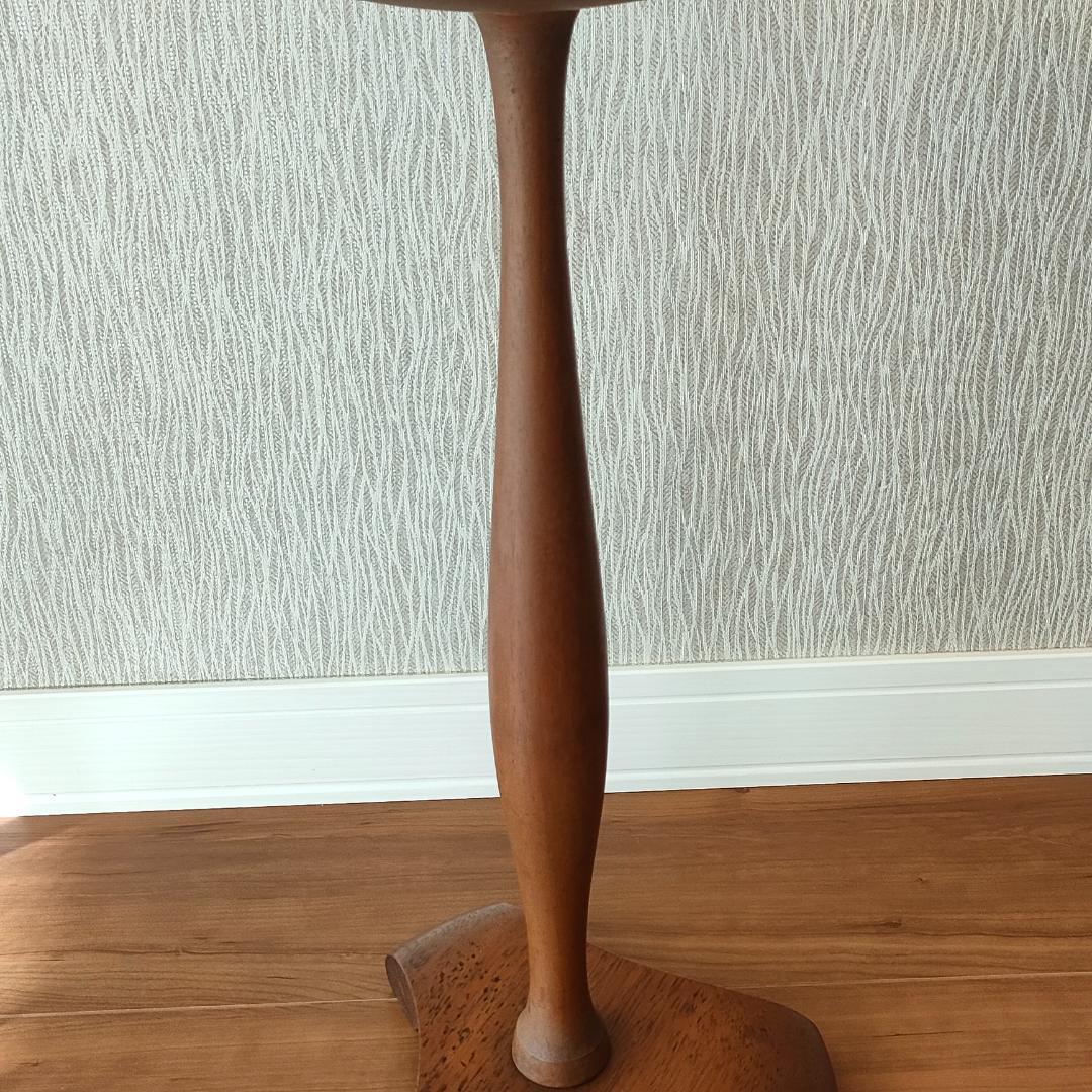 〈希少〉オールドマルニ　ヘキサグラム　灰皿　スモークスタンド　マホガニー