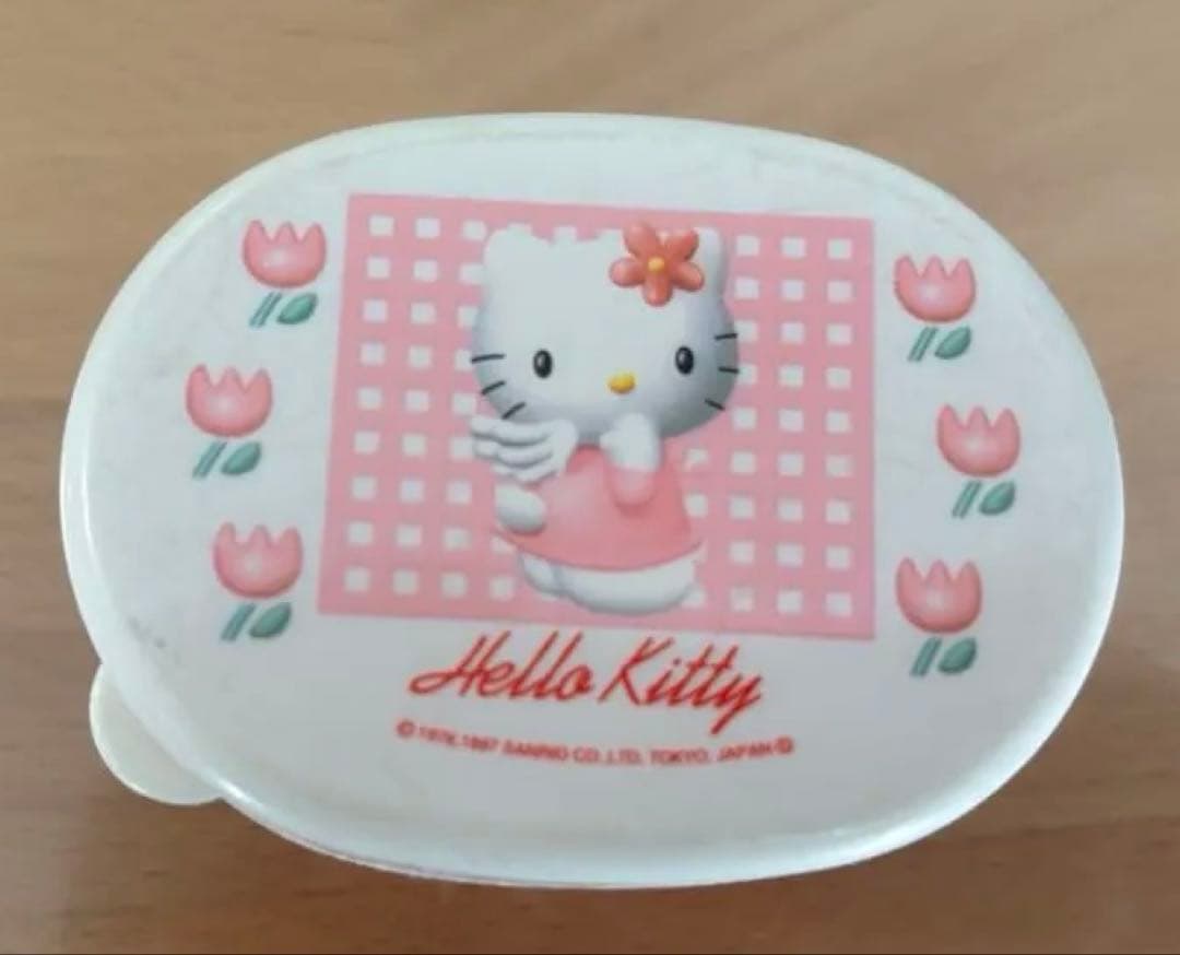 希少・1997年製】レトロ ハローキティ ミニランチボックス デザート
