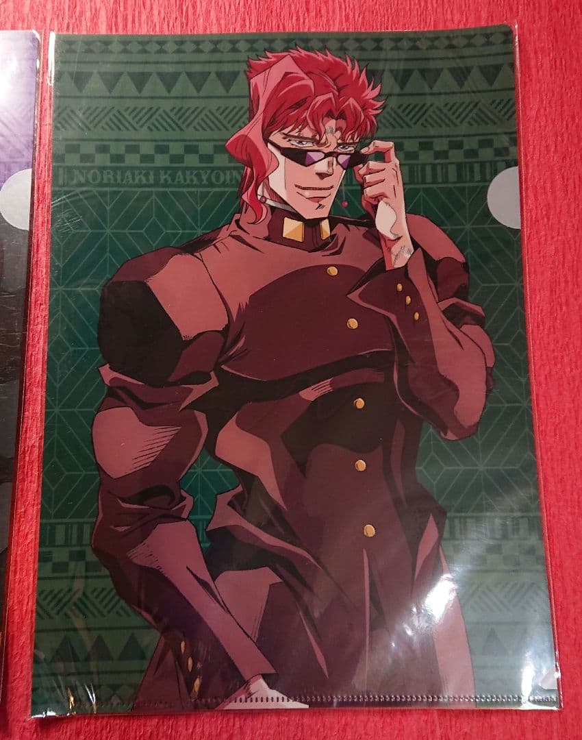 ジョジョの奇妙な冒険 空条承太郎 花京院典明 クリアファイル セット