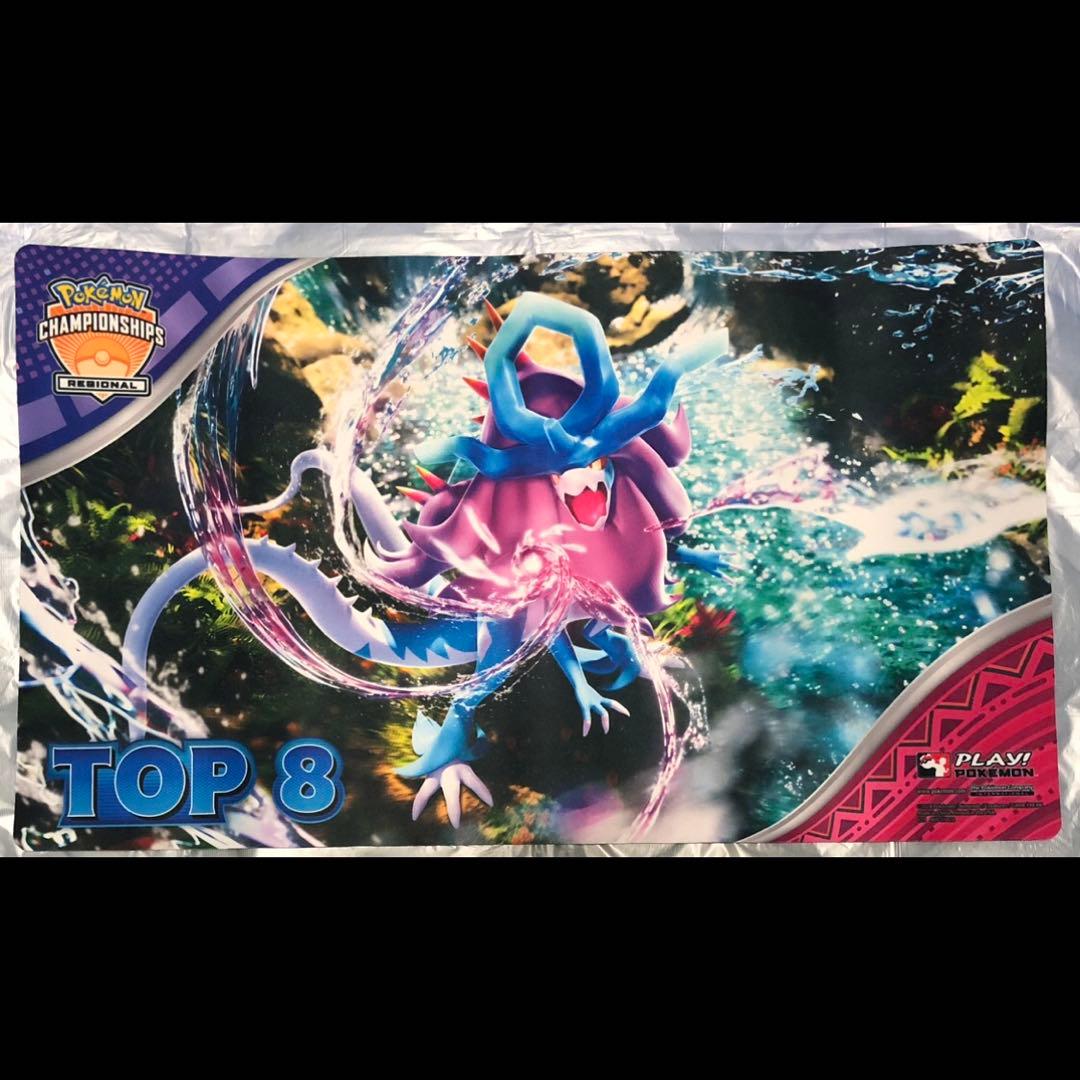 ウネルミナモ top8 スイクン プレイマット ポケモンカード 海外限定