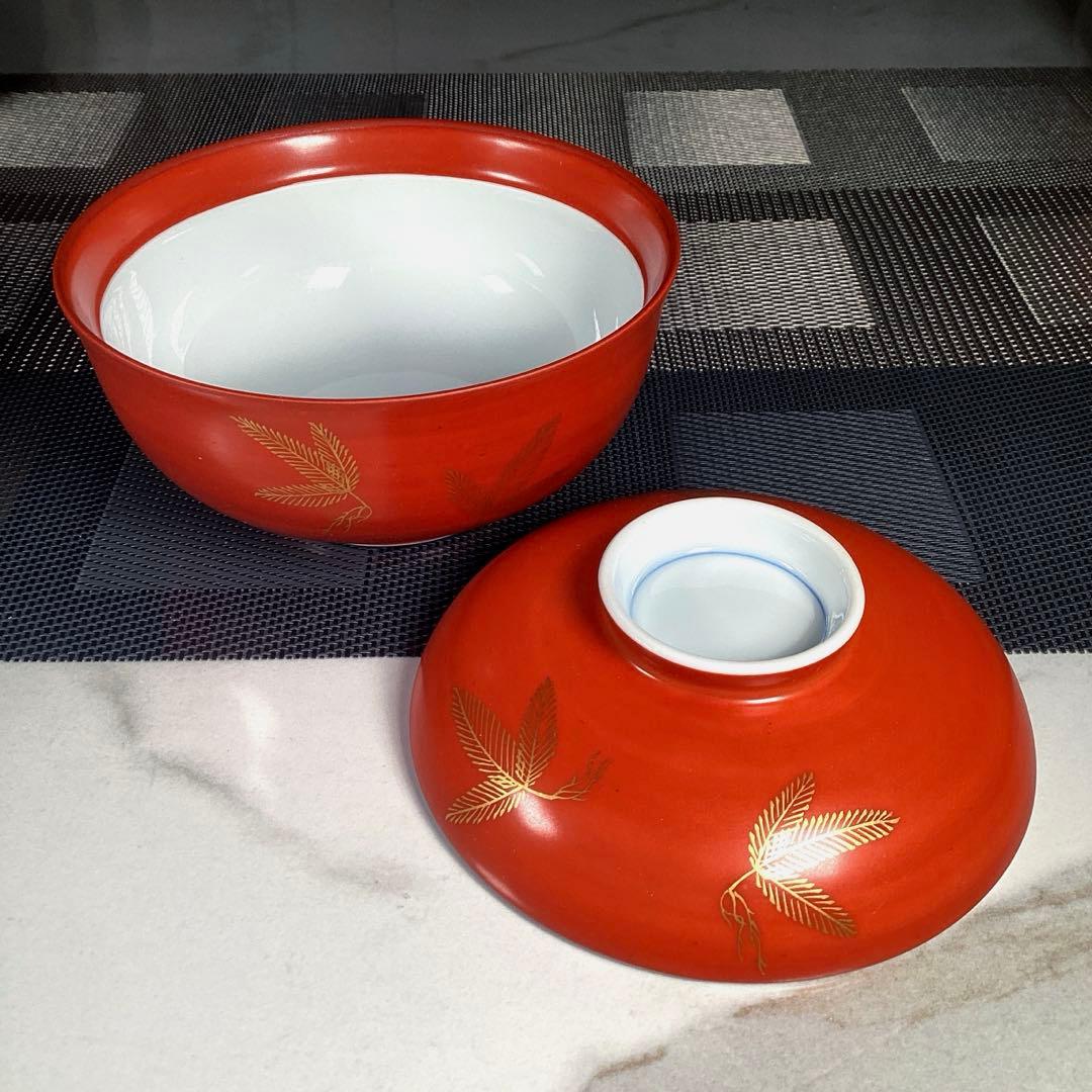 『冬うー特価』　たち吉　蓋付椀　煮物椀　5客