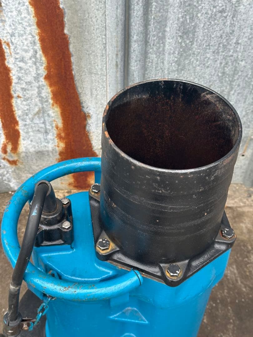 大1.ツルミ排水用水中ポンプKRS-85.5 三相200V 50Hz 5.5kW