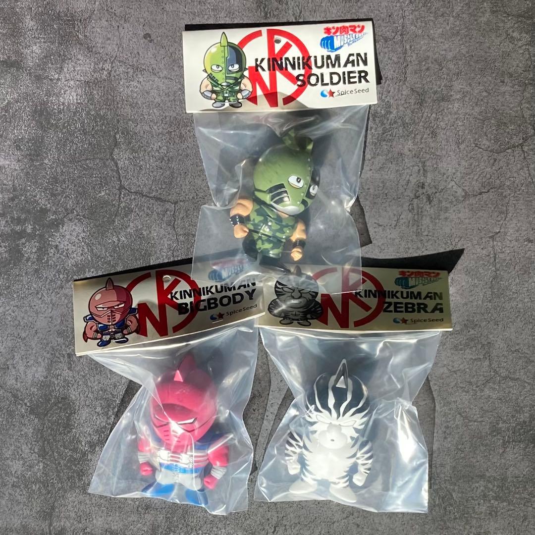 《新品未開封》 キン肉マン 運命の王子５体 ➕ 邪悪の神 spiceseed