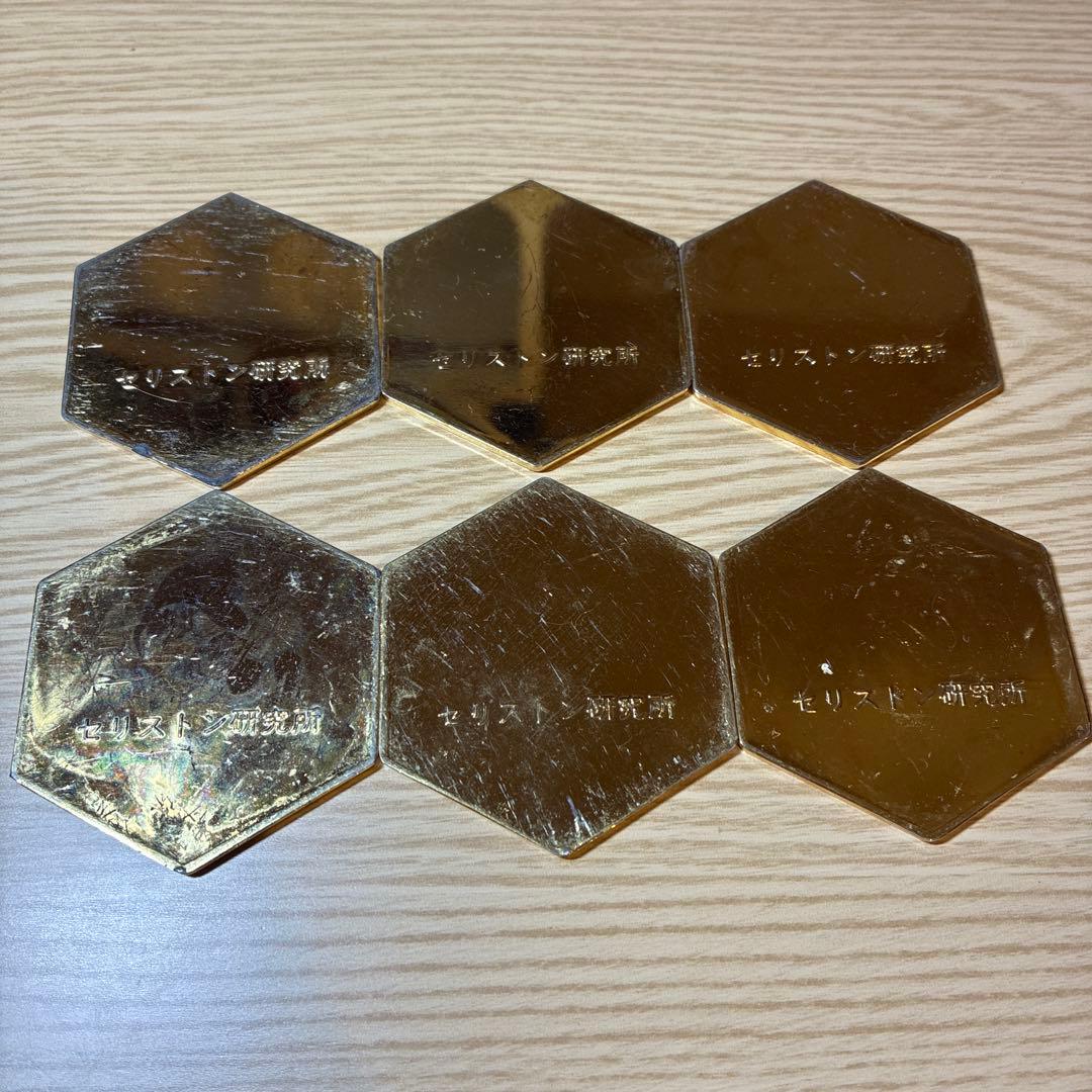 セリストン研究所　パワープレート大　直径約6cm 厚み 3mm ×6