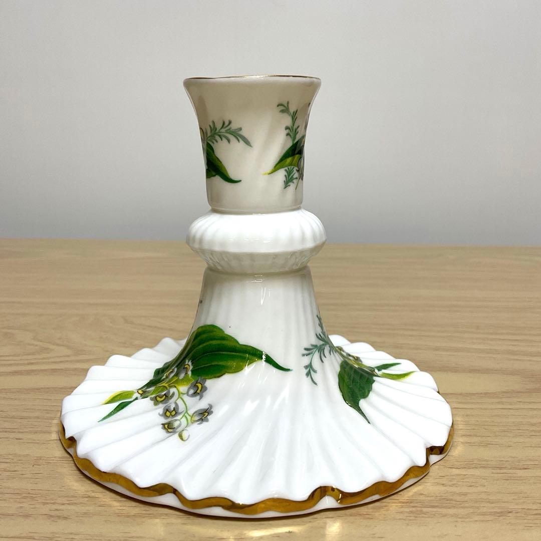 ハマースレイ　すずらん　キャンドルホルダー　①