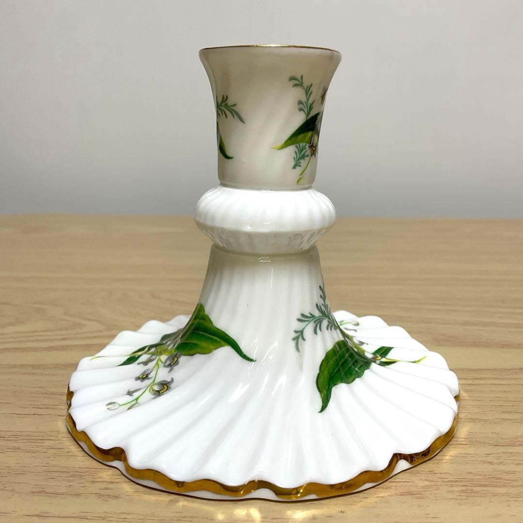 ハマースレイ　すずらん　キャンドルホルダー　①