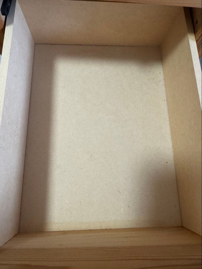 スリムチェスト 7段 木製 引き出し ナチュラル レトロ 北欧風 無垢材風 収納