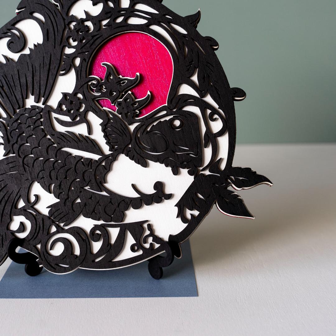 こいのぼり　季節飾り　 和の風を感じるウォールアート 【端午の節句】