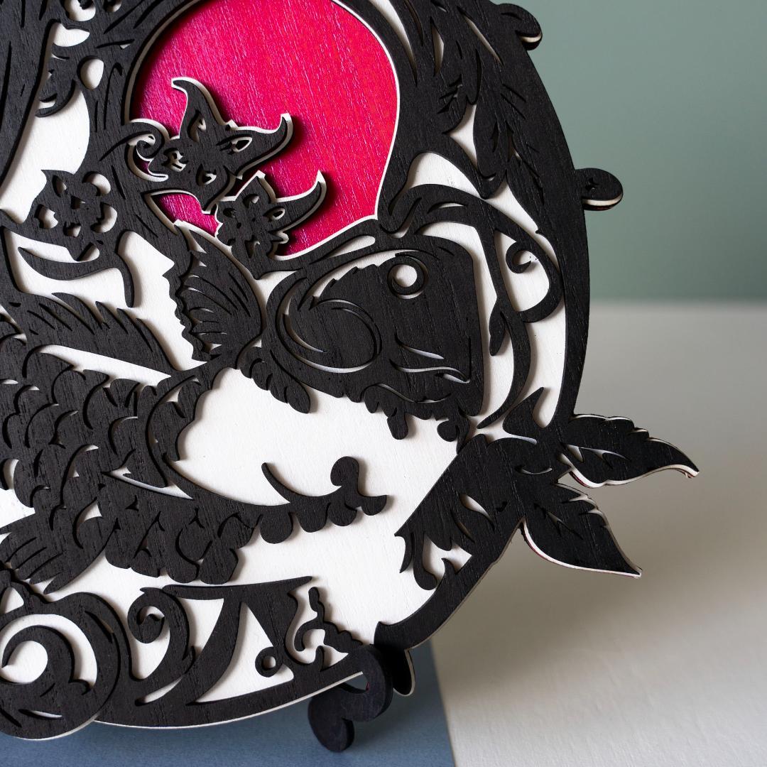 こいのぼり　季節飾り　 和の風を感じるウォールアート 【端午の節句】