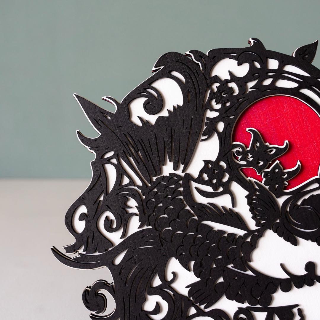 こいのぼり　季節飾り　 和の風を感じるウォールアート 【端午の節句】