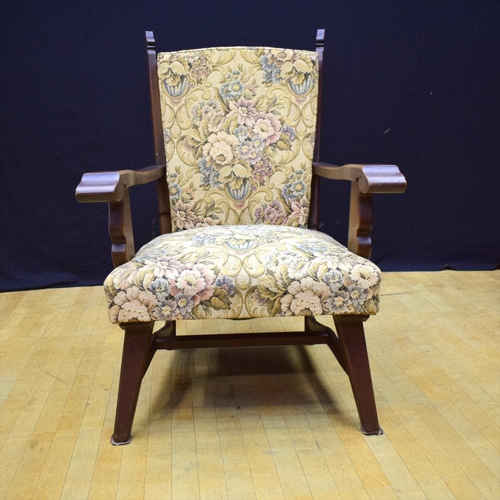 永田良介商店　神戸家具　オーク　アームソファ　1人掛け　1P　シングルソファ