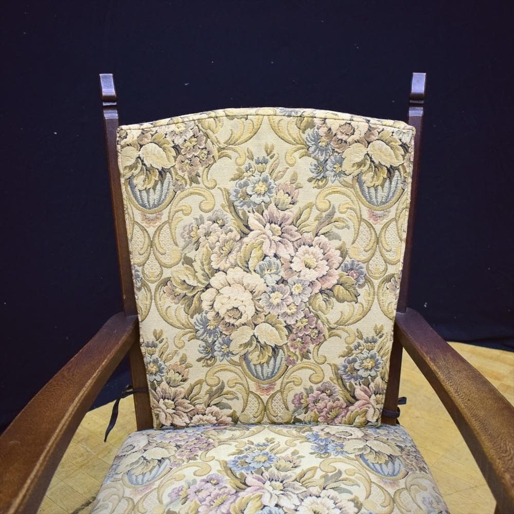 永田良介商店　神戸家具　オーク　アームソファ　1人掛け　1P　シングルソファ