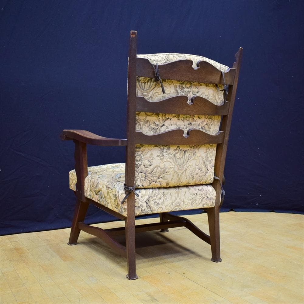 永田良介商店　神戸家具　オーク　アームソファ　1人掛け　1P　シングルソファ