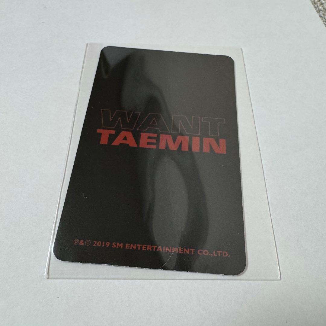 SHINee taemin wantトレカ - メルカリ