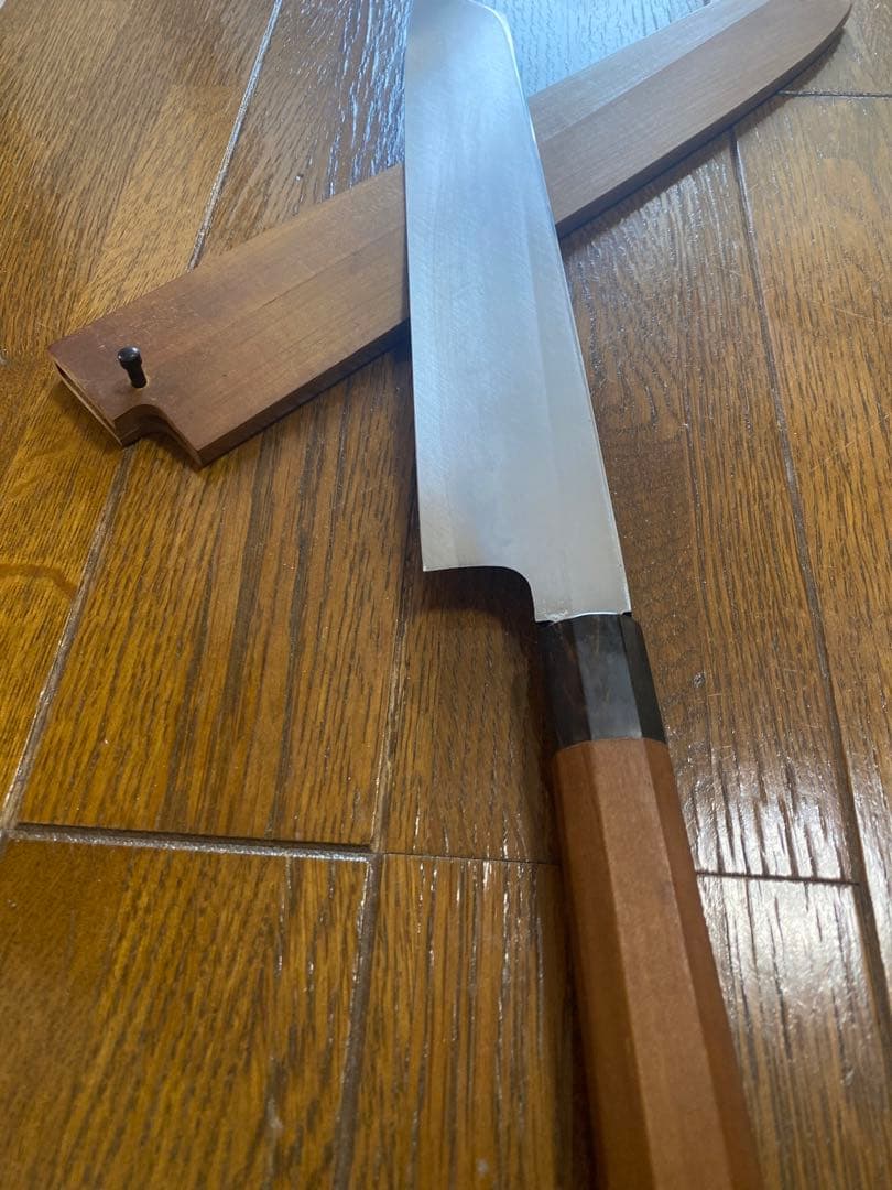 本焼 真改作 切付包丁 尺