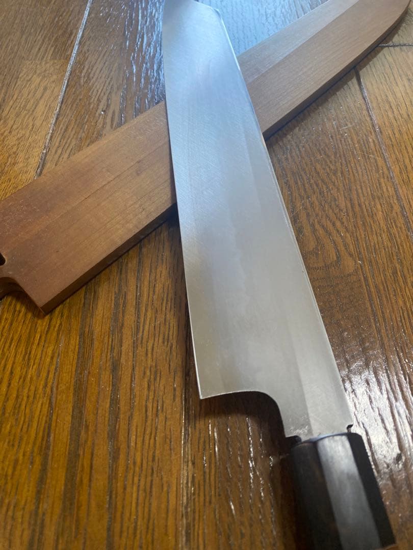 本焼 真改作 切付包丁 尺