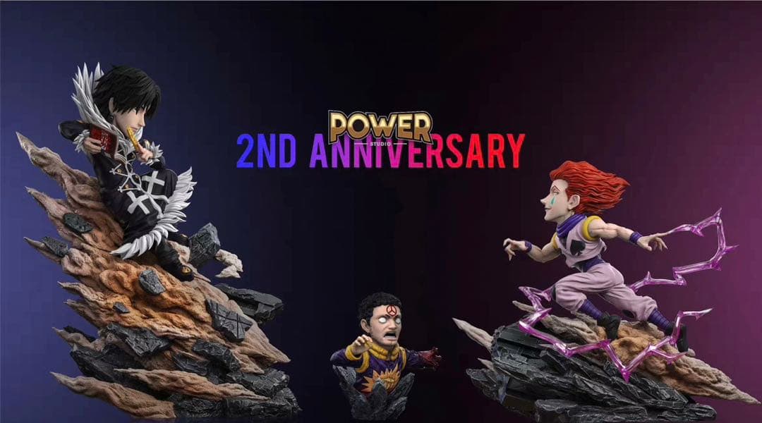 ハンター×ハンター 特典付き ヒソカ クロロ フィギュア ガレージキット