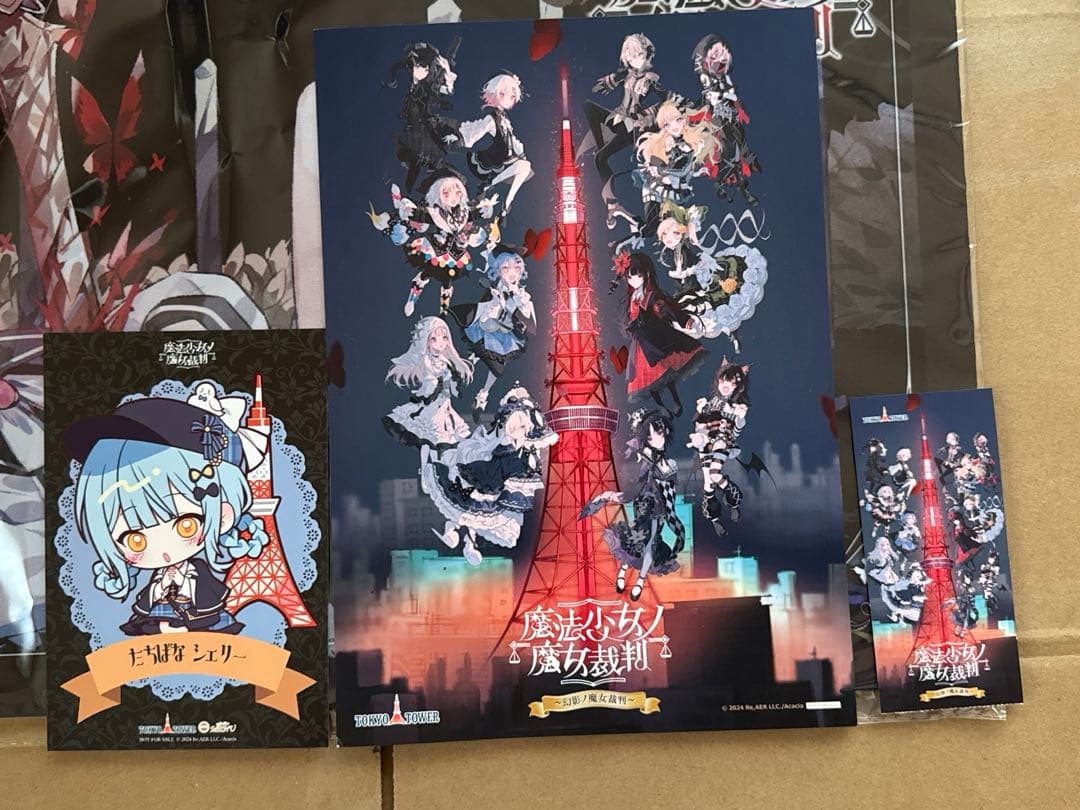 魔法少女ノ魔女裁判 桜羽エマ マルチデスクマット ラバーマット プレイ