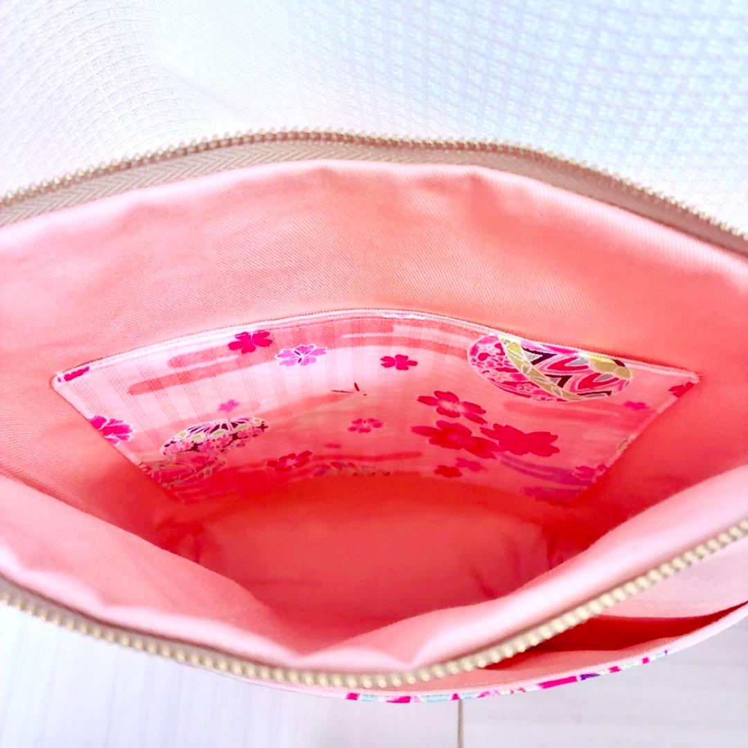 ★ちひろ★ ハンドメイドショルダーバッグ&マスク6枚 M28