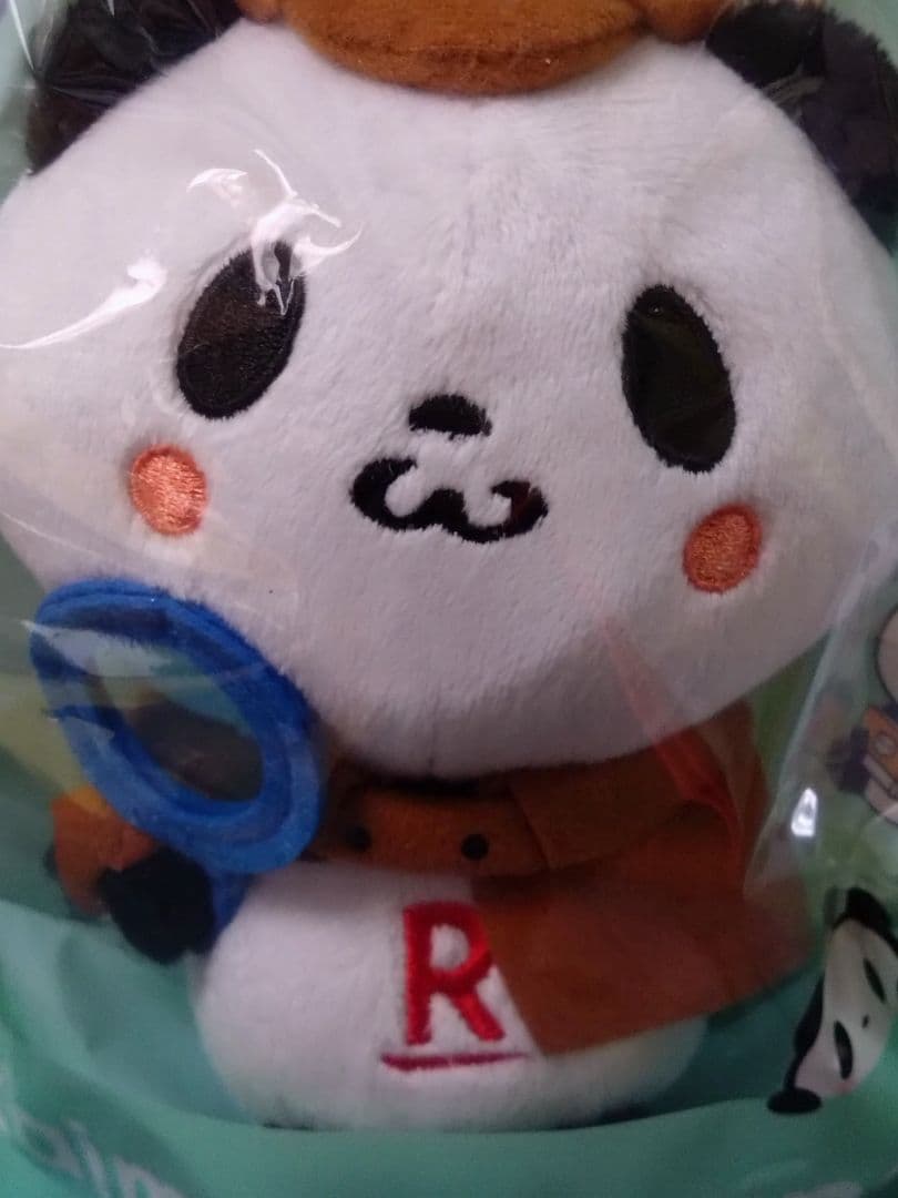 楽天パンダぬいぐるみとキイロイトリのマスコット