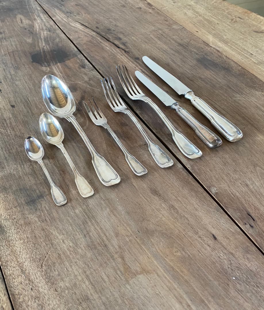 フランス アンティーク カトラリーセット テーブルウェア ヴィンテージ セット