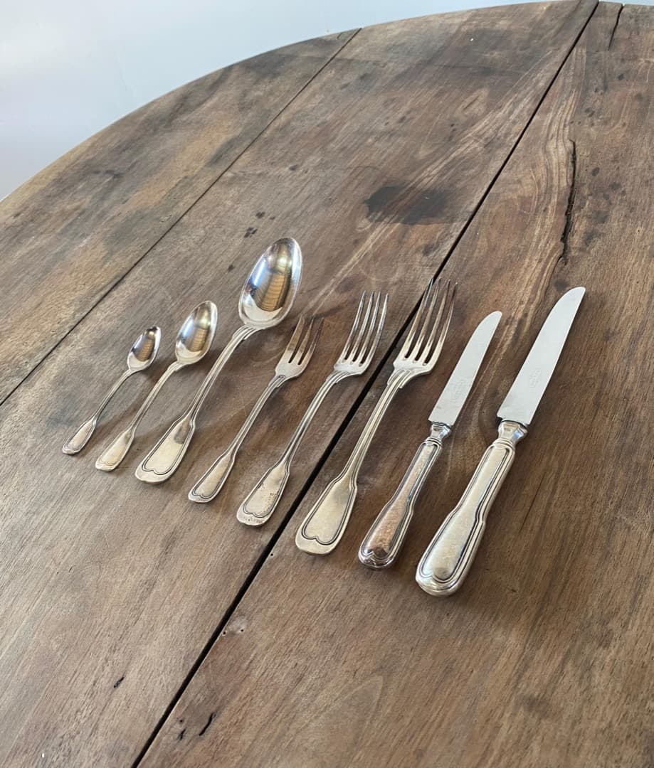 フランス アンティーク カトラリーセット テーブルウェア ヴィンテージ セット