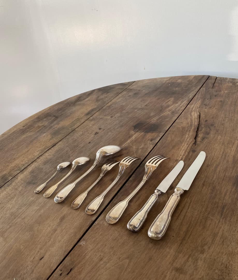 フランス アンティーク カトラリーセット テーブルウェア ヴィンテージ セット