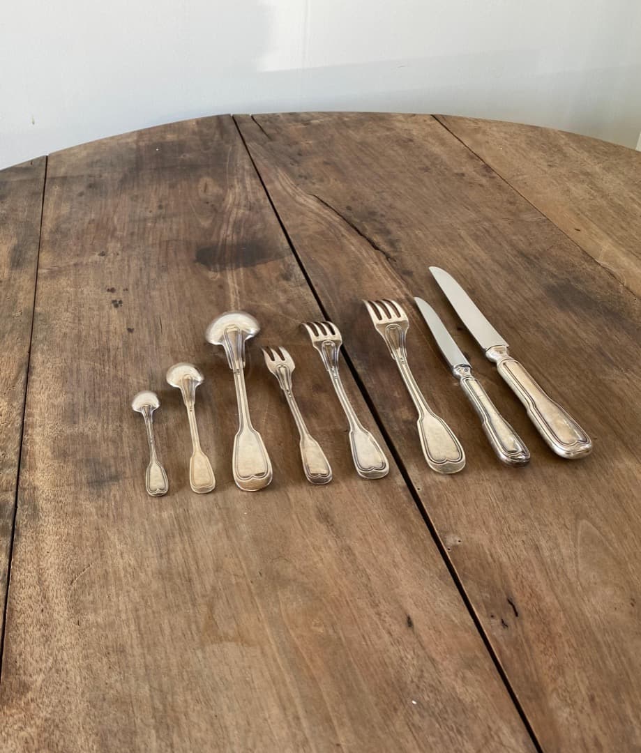 フランス アンティーク カトラリーセット テーブルウェア ヴィンテージ セット