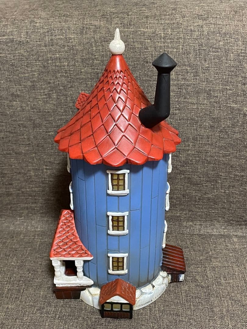 レア☆ムーミン屋敷LED（ミニフィギュアセット）　加藤工芸