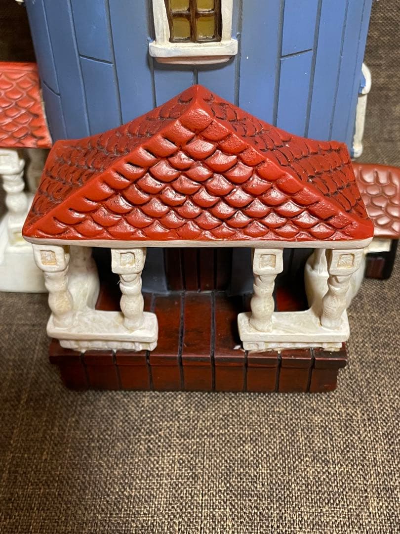 レア☆ムーミン屋敷LED（ミニフィギュアセット）　加藤工芸