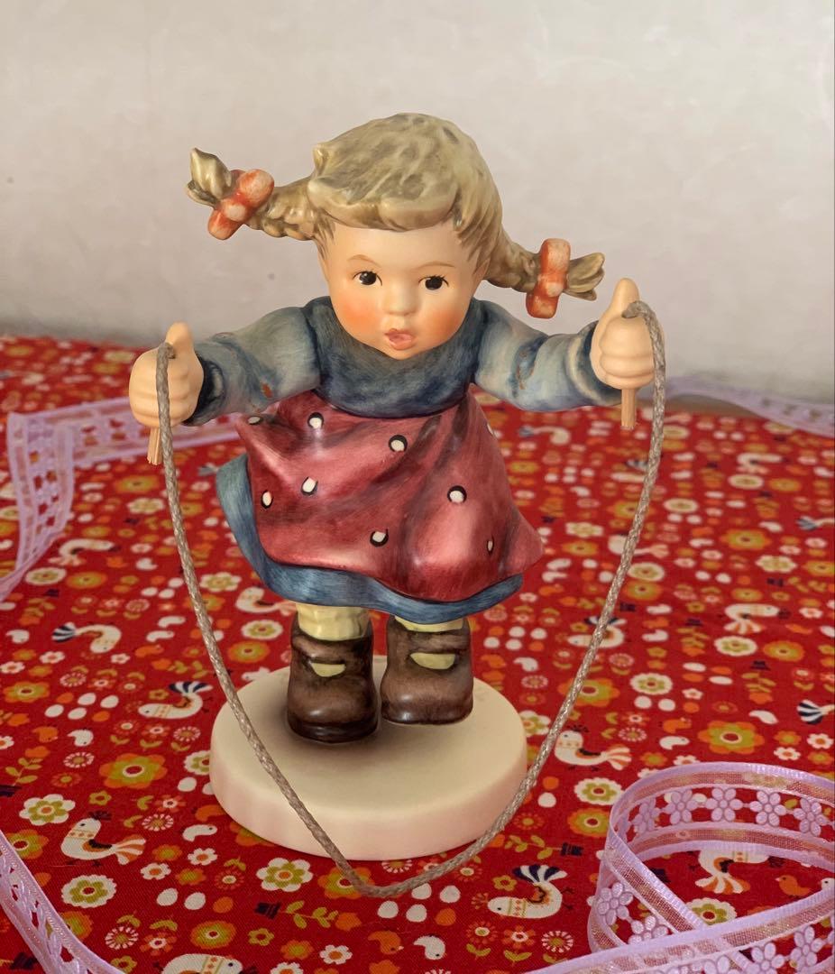 ゲーベル・フンメル人形・縄跳びをする子どもたち・可愛いです♡