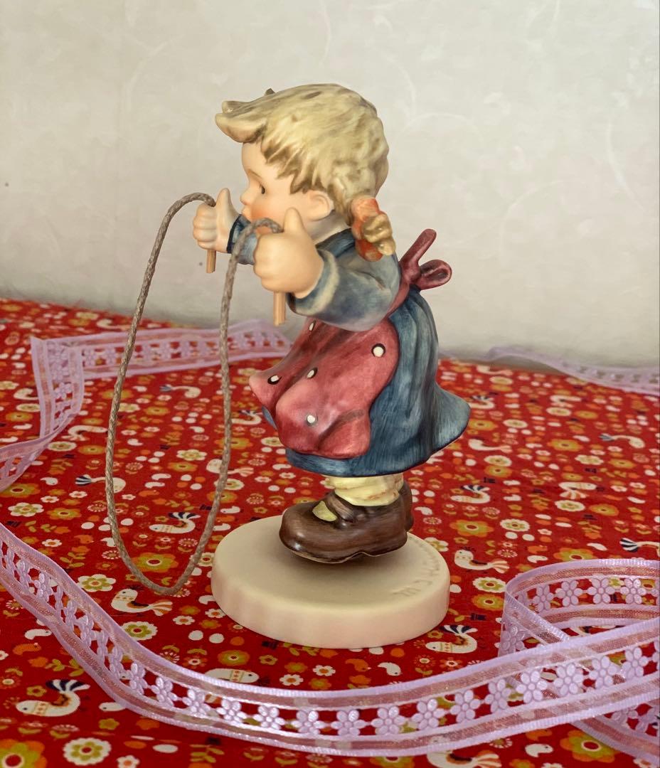 ゲーベル・フンメル人形・縄跳びをする子どもたち・可愛いです♡