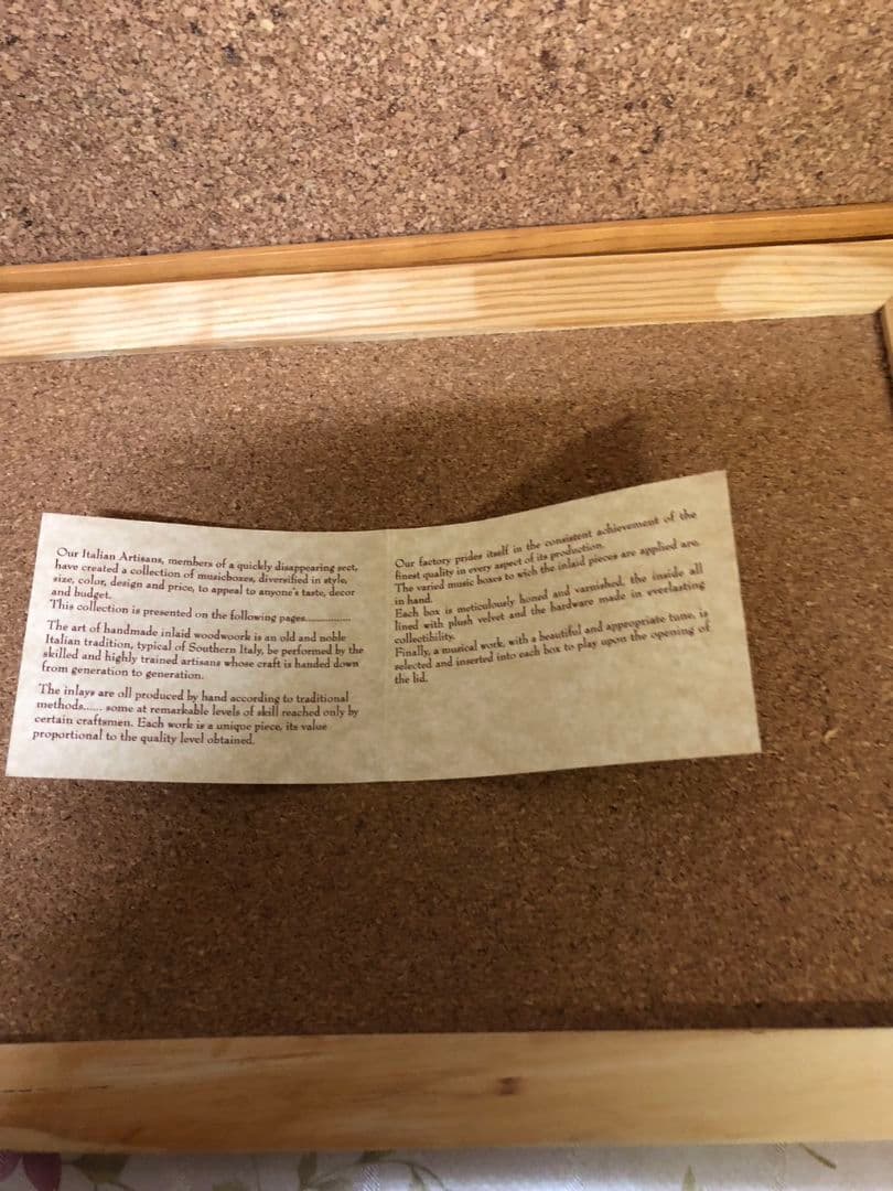 Art Decor 木製オルゴール