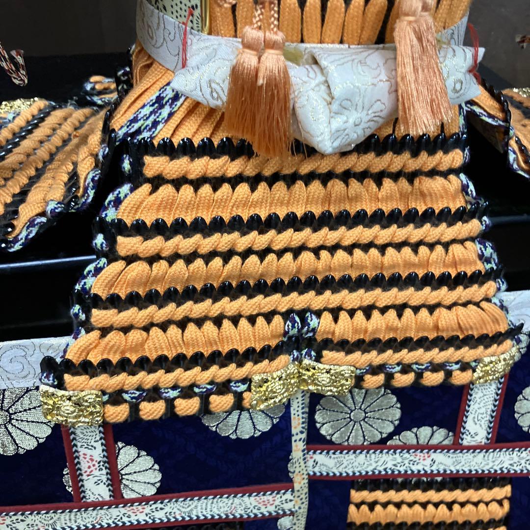 E-壁 古代大鎧 比叡奴 (比叡奴) 三郎作 兜飾り 五月人形 端午の節句 置物