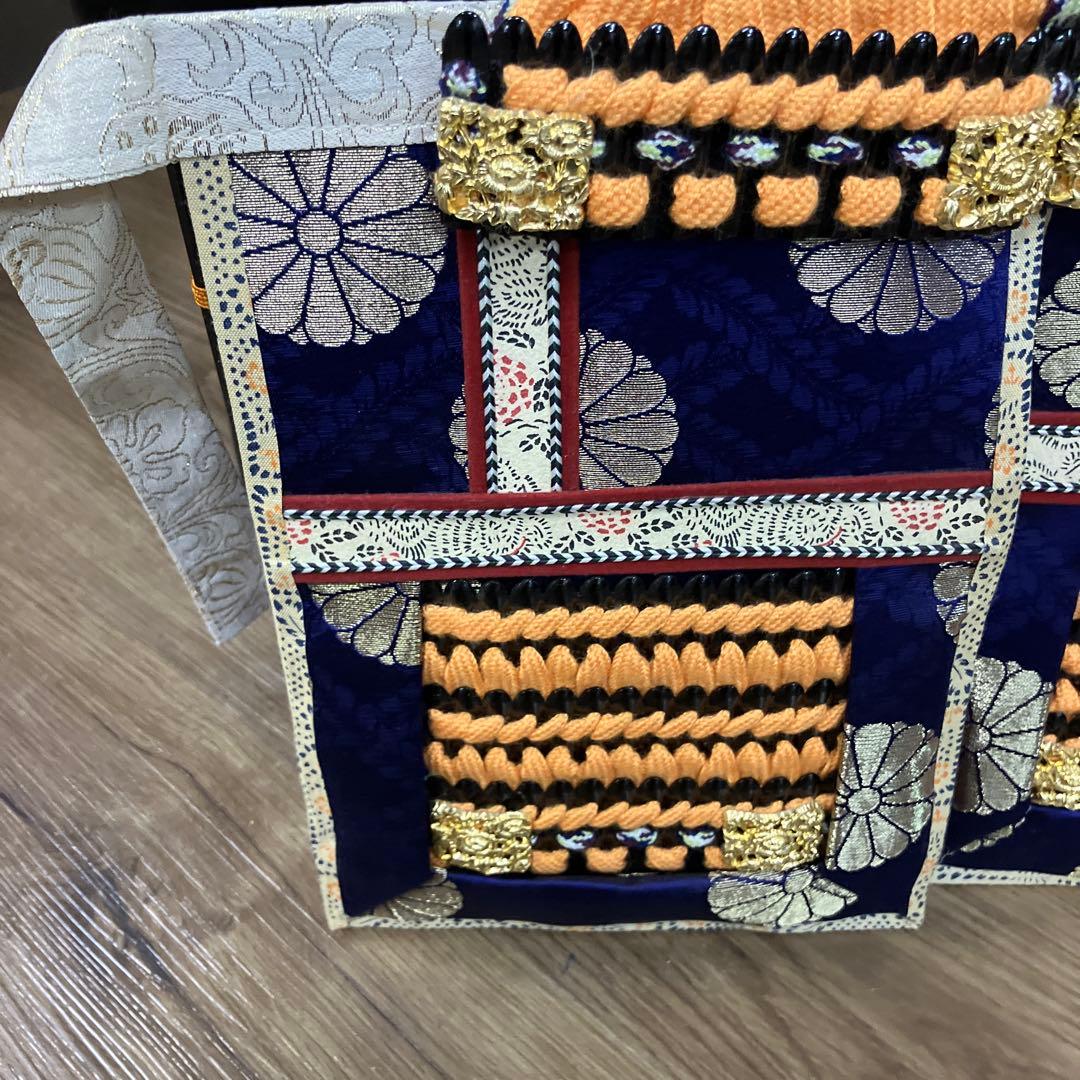 E-壁 古代大鎧 比叡奴 (比叡奴) 三郎作 兜飾り 五月人形 端午の節句 置物