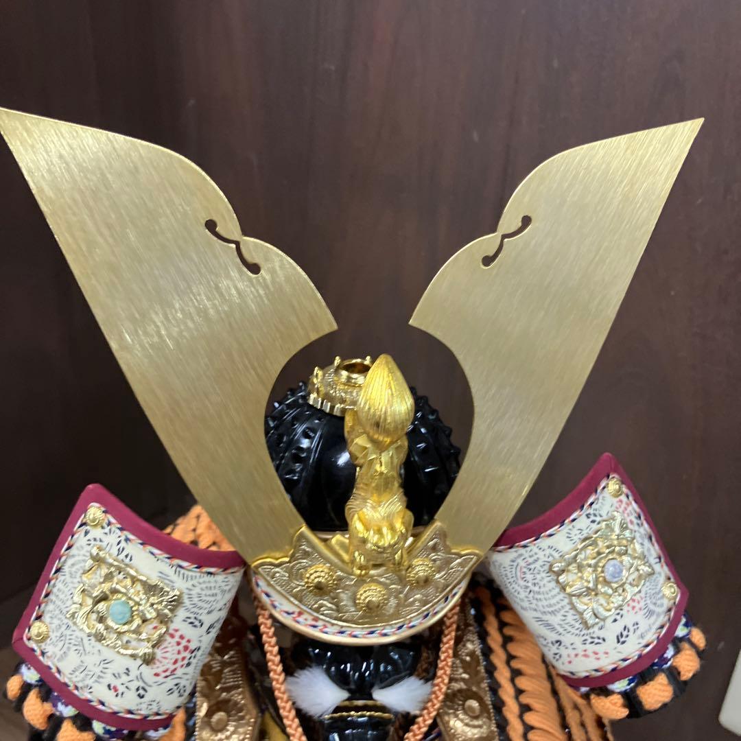 E-壁 古代大鎧 比叡奴 (比叡奴) 三郎作 兜飾り 五月人形 端午の節句 置物