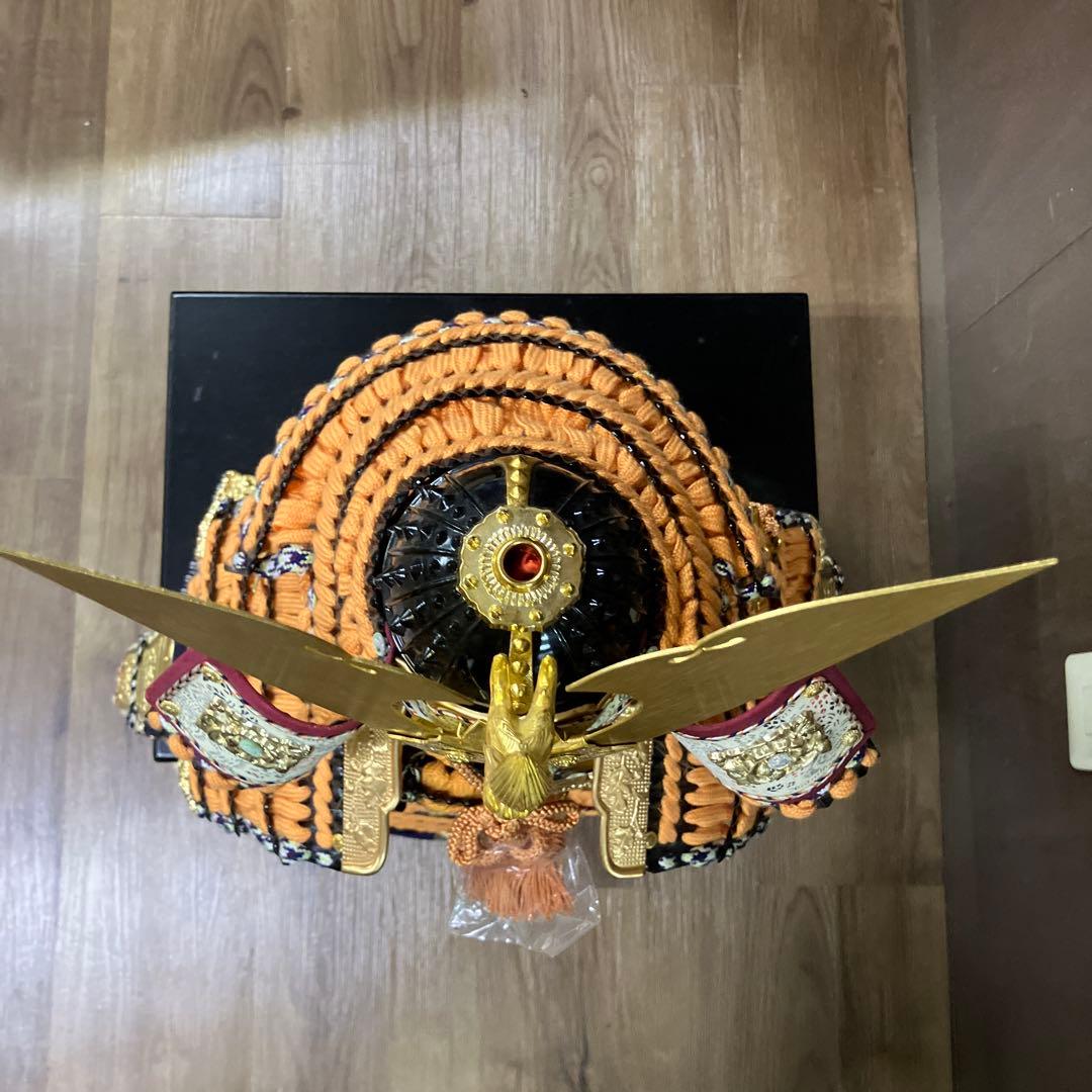 E-壁 古代大鎧 比叡奴 (比叡奴) 三郎作 兜飾り 五月人形 端午の節句 置物