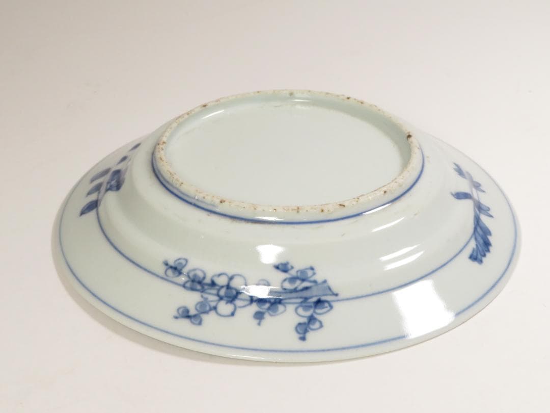 3447番 古美術＜値下げ交渉大歓迎＞伊万里 染付 皿 ヒビ有 - メルカリ