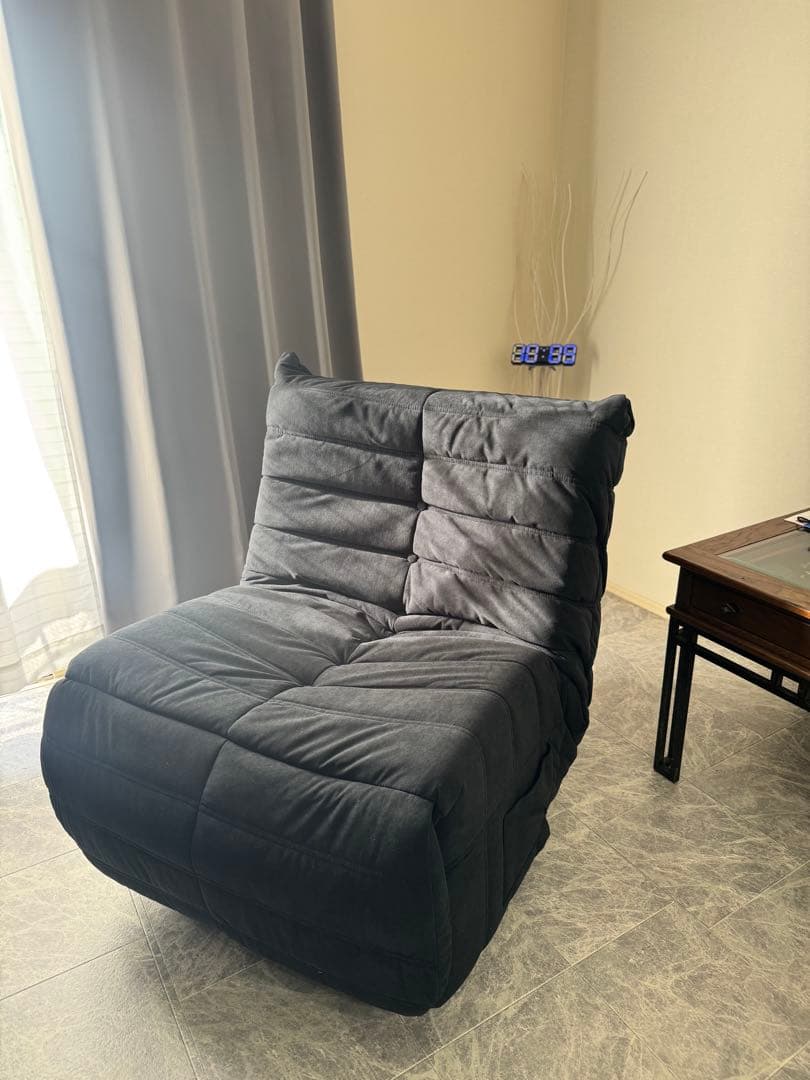 リーンロゼ TOGO ソファ リプロダクト ブラック トーゴ