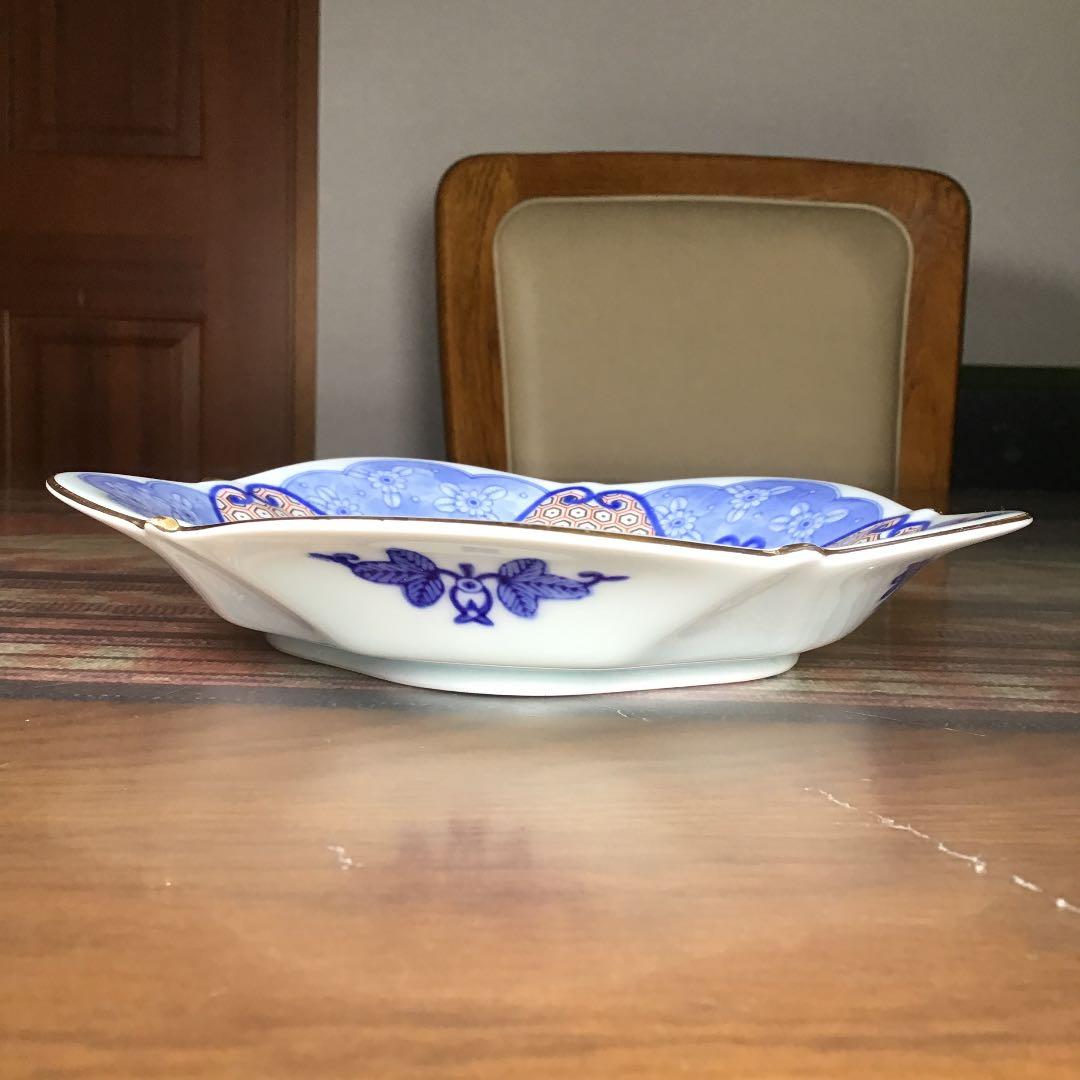 未使用・小痛み』 有田焼 西山 『古伊万里七宝』 金彩 中皿 5枚 - メルカリ