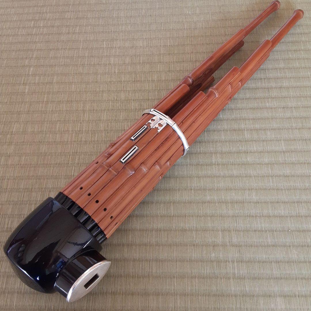 雅楽 笙 鳳笙 本煤竹 本節 - メルカリ