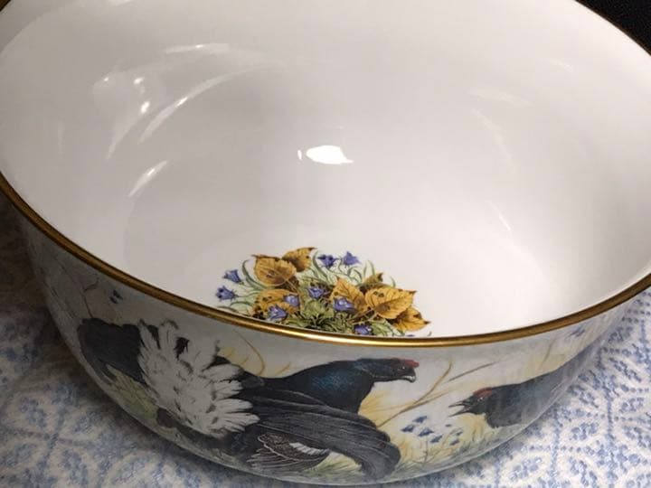 レアもの　Basil Edeサイン入英フランクリンポーセリン1981年作