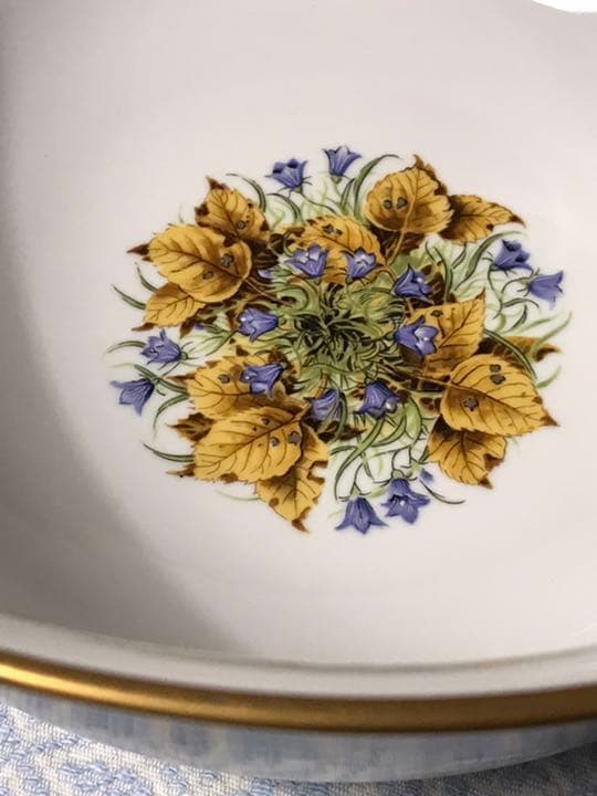 レアもの　Basil Edeサイン入英フランクリンポーセリン1981年作