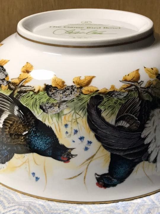 レアもの　Basil Edeサイン入英フランクリンポーセリン1981年作