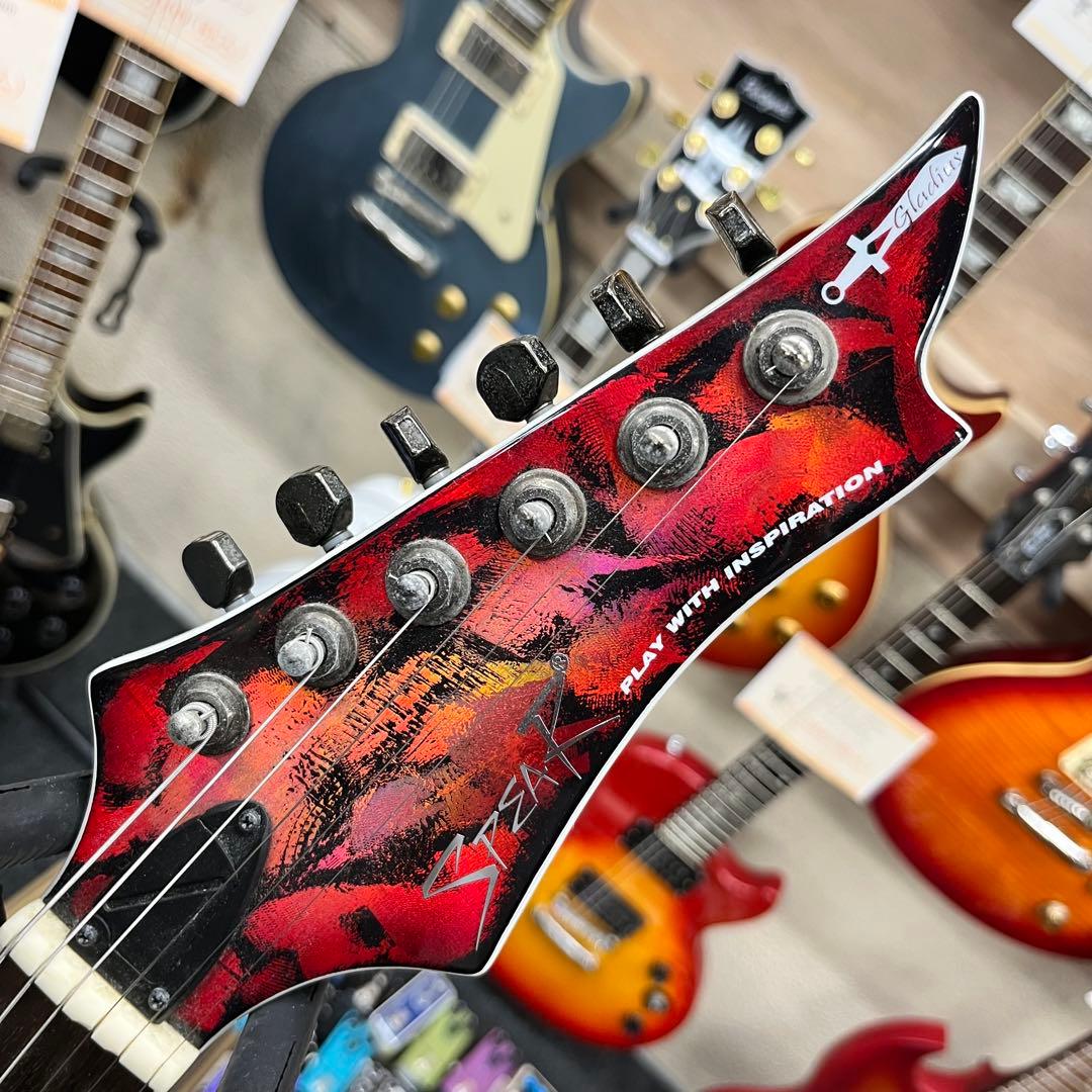 11269】 SPEAR Gladius ホログラム ディンキータイプ - ギター送料 無料